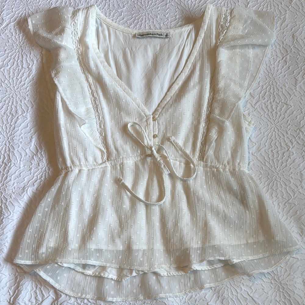 Abercrombie & Fitch Peplum Top